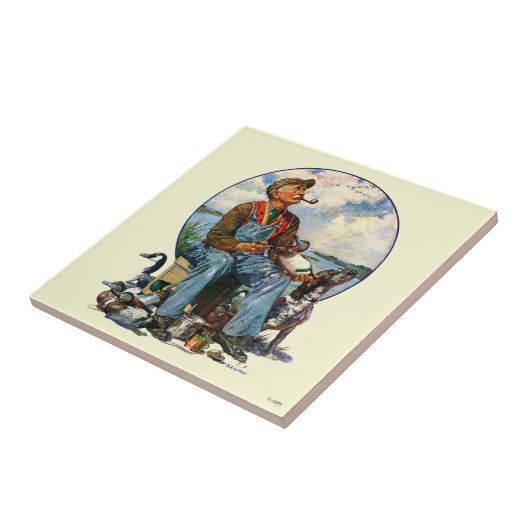 Decoys Tegeltje (Zijkant)