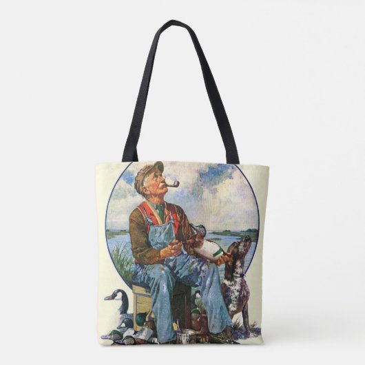 Decoys Tote Bag (Achterkant)