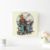 Decoys Vierkante Klok (Huis)