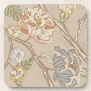 Decratief Organza Chintz Floral Design Bier Onderzetter