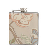 Decratief Organza Chintz Floral Design Heupfles (Voorkant)