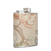 Decratief Organza Chintz Floral Design Heupfles (Rechts)