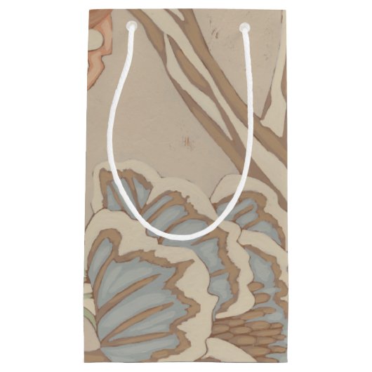 Decratief Organza Chintz Floral Design Klein Cadeauzakje (Voorkant)