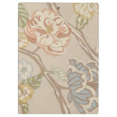 Decratief Organza Chintz Floral Design Klembord (Achterkant)