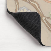 Decratief Organza Chintz Floral Design Muismat (Hoek)