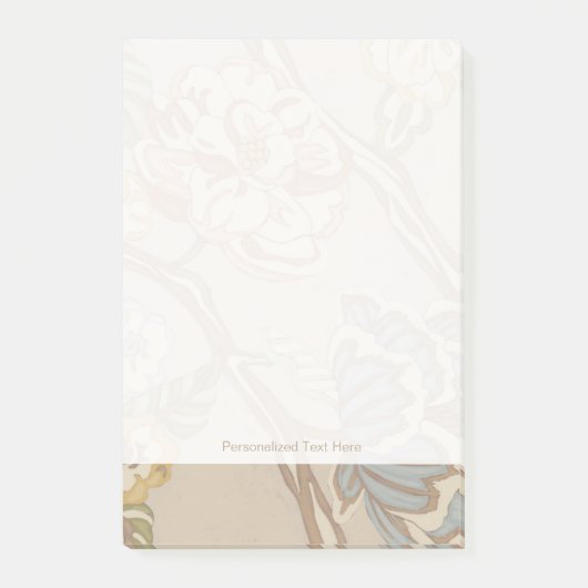 Decratief Organza Chintz Floral Design Post-it® Notes (Voorkant)