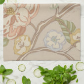 Decratief Organza Chintz Floral Design Theedoek (Gevouwen)