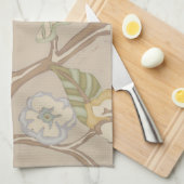 Decratief Organza Chintz Floral Design Theedoek (Quarter Fold)