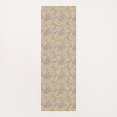 Decratief Organza Chintz Floral Design Yogamat (Achterkant)