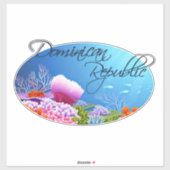 Decreet Dominicaanse Republiek Sticker (Vel)