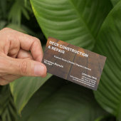 Decreet- en constructiebedrijf visitekaartje