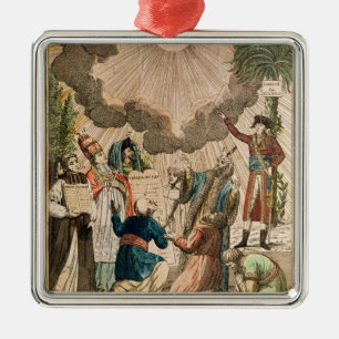 Decreet tot instelling van de vrijheid van dienst metalen ornament