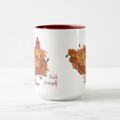 Decreet Yourself Chicken Holiday Mok (Midden)