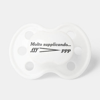 Decrescendo con molto supplicando speen