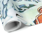 "Ded Moroz" of "Father Frost" by Ivan Bilibin Cadeaupapier (Rol Hoek)