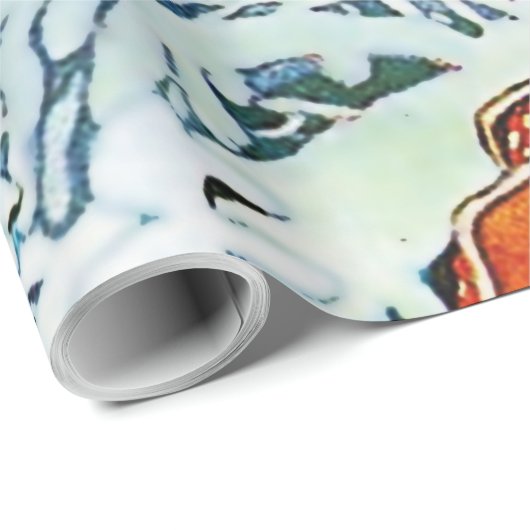 "Ded Moroz" of "Father Frost" by Ivan Bilibin Cadeaupapier (Rol Hoek)