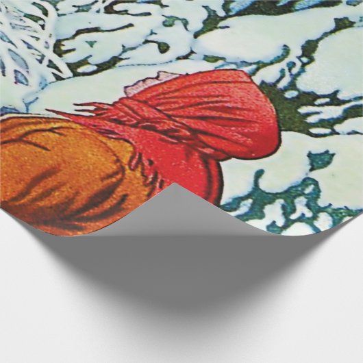 "Ded Moroz" of "Father Frost" by Ivan Bilibin Cadeaupapier (Hoek)