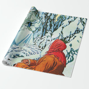 “Ded Moroz” of “Vader Vorst” door Ivan Bilibin Cadeaupapier