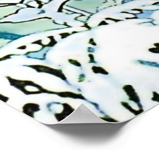 “Ded Moroz” or “Father Frost” by Ivan Bilibin Poster (Hoek)