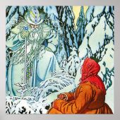 “Ded Moroz” or “Father Frost” by Ivan Bilibin Poster (Voorkant)