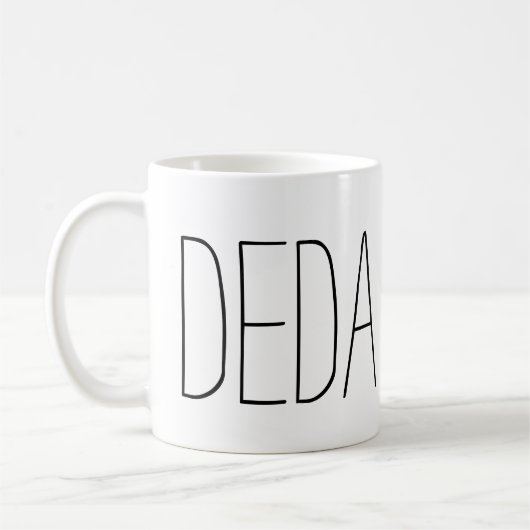Deda Coffee-Mok (linkerhand) Koffiemok (Links)