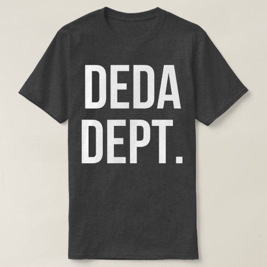 Deda Dept T-shirt (Design voorkant)