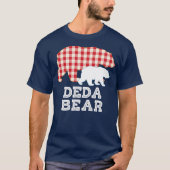 Deda Pset Geweldig Beer Pappa opa vaderdag T-shirt (Voorkant)