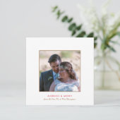 Dedendaagse feestelijke foto's feestdagenkaart (Staand voorkant)