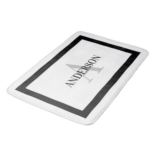 Dedendaagse koloniale begrenzing bath Mat (Gekanteld)