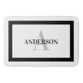 Dedendaagse koloniale begrenzing bath Mat (Voorkant)