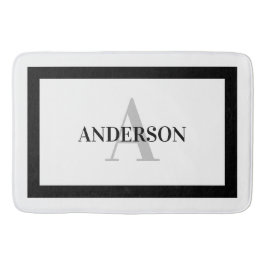 Dedendaagse koloniale begrenzing bath Mat