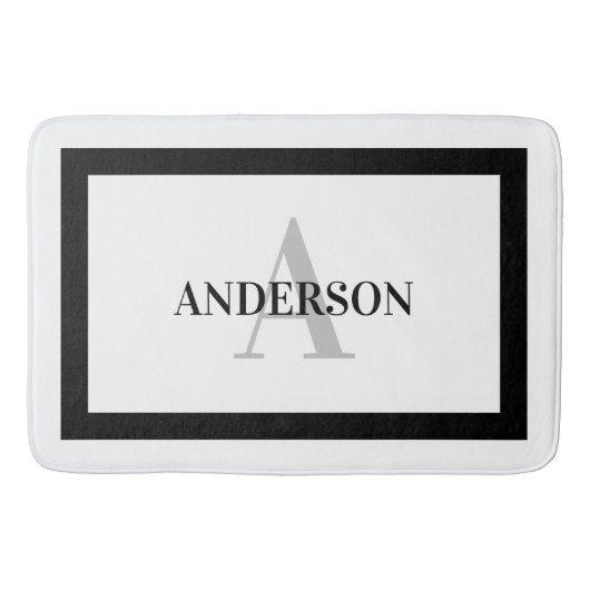 Dedendaagse koloniale begrenzing bath Mat (Voorkant)