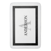 Dedendaagse koloniale begrenzing bath Mat (Voorkant Verticaal)