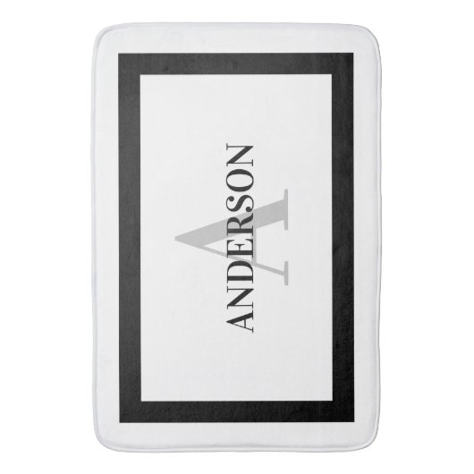 Dedendaagse koloniale begrenzing bath Mat (Voorkant Verticaal)