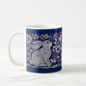 Dedham Blue en White Rabbit Ceramic Tile Coffee Mo Koffiemok (Links)