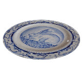 "Dedham Blue" en White Rabbit Design Cutting Board Snijplank (Hoek)