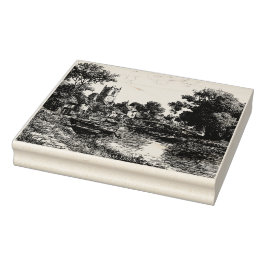 Dedham, Essex,  schets Rubberstempel