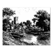 Dedham, Essex,  schets Rubberstempel (Afrduk)