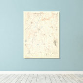 Dedham, Massachusetts Canvas Afdruk (Insitu (Houten vloer))