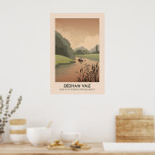 Dedham Vale AONB Travel Poster (Keuken)