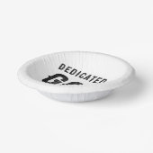 DEDICATED TO GOD COOL  BLACK TEKST PAPIEREN KOMMEN (Gebogen)