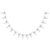 DEDICATED TO GOD COOL  BLACK TEKST VLAGGETJES (Alle)