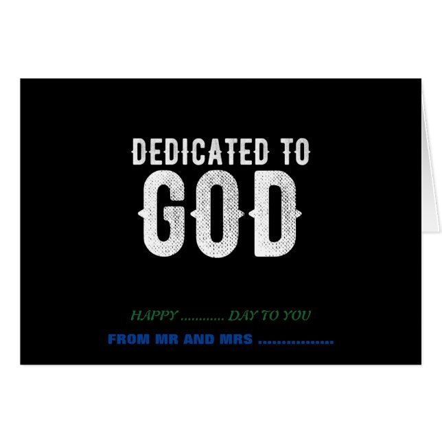 DEDICATED TO GOD COOL  WHITE TEKST (Voorkant Horizontaal)