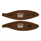 DEDICATED TO GOD  COOL WHITE TEKST BASKETBAL (Panelen)