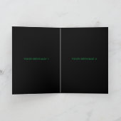 DEDICATED TO GOD COOL  WHITE TEKST BEDANKKAART (Binnen)