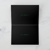DEDICATED TO GOD COOL  WHITE TEKST BEDANKKAART (Binnen)