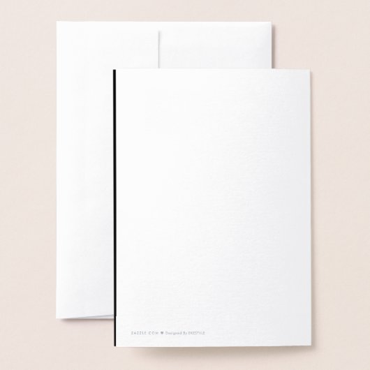 DEDICATED TO GOD COOL WHITE TEKST FOLIE KAARTEN (Met envelop)