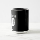 DEDICATED TO GOD COOL  WHITE TEKST MOK (Midden)