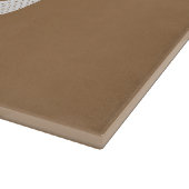 DEDICATED TO GOD COOL  WHITE TEKST SNIJPLANK (Hoek)