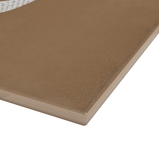 DEDICATED TO GOD COOL  WHITE TEKST SNIJPLANK (Hoek)